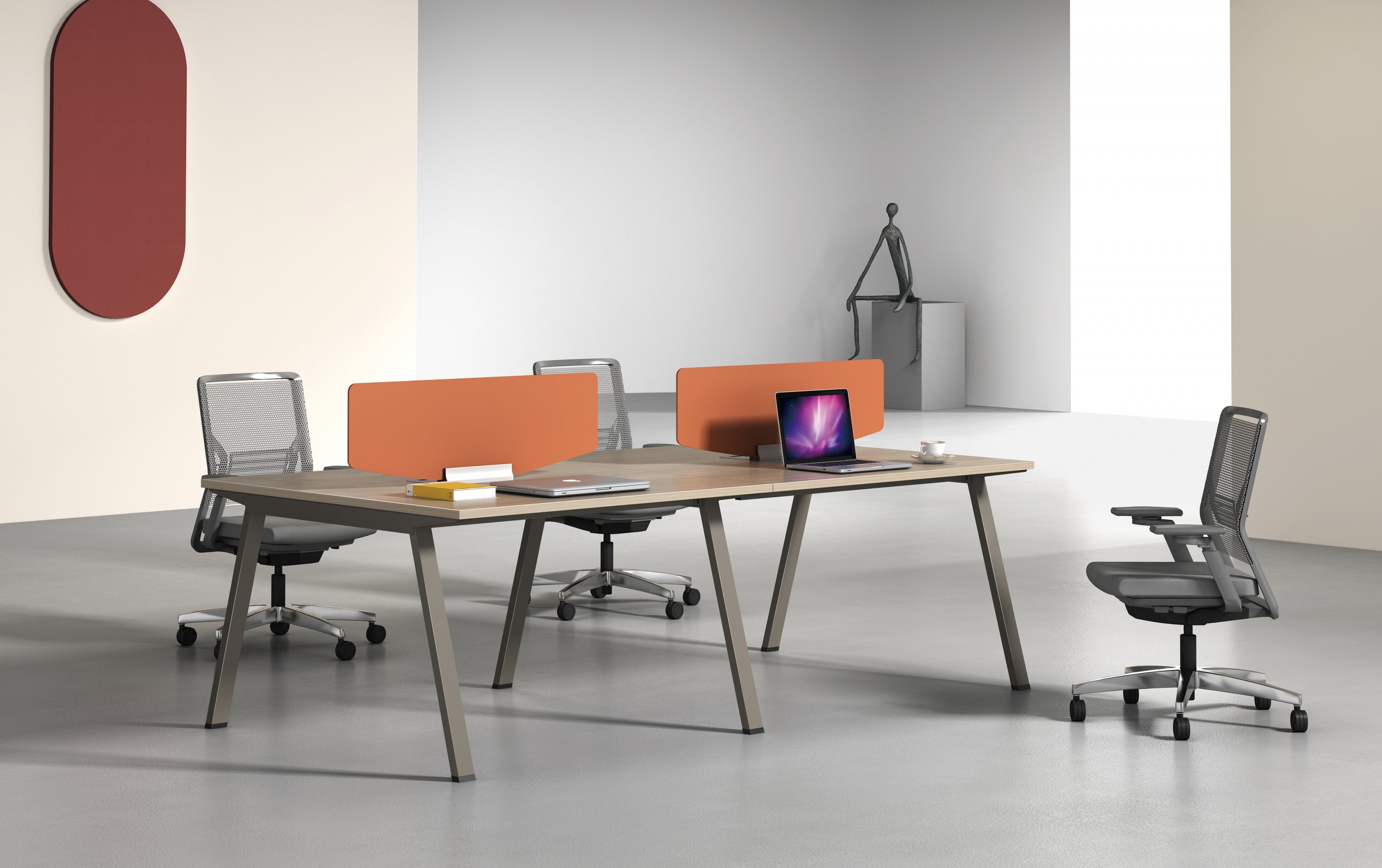 M08-4001 Modern panel Conference table - Chinese Furniture Manufacture ...